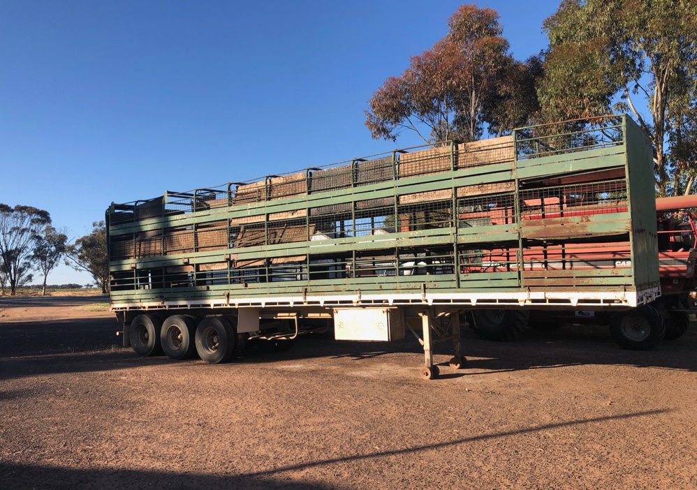 40ft McGrath 3 Deck Stock Crate Trucks & Trailers Stock